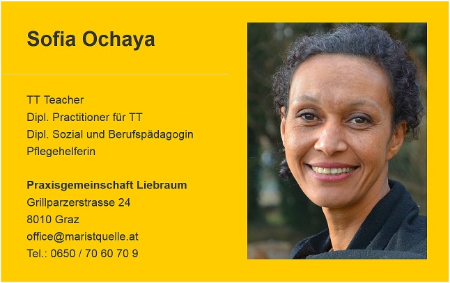 sofia ochaya therapeutic touch behandlung teacher pflegehelfer berufspädagogin energetikerin